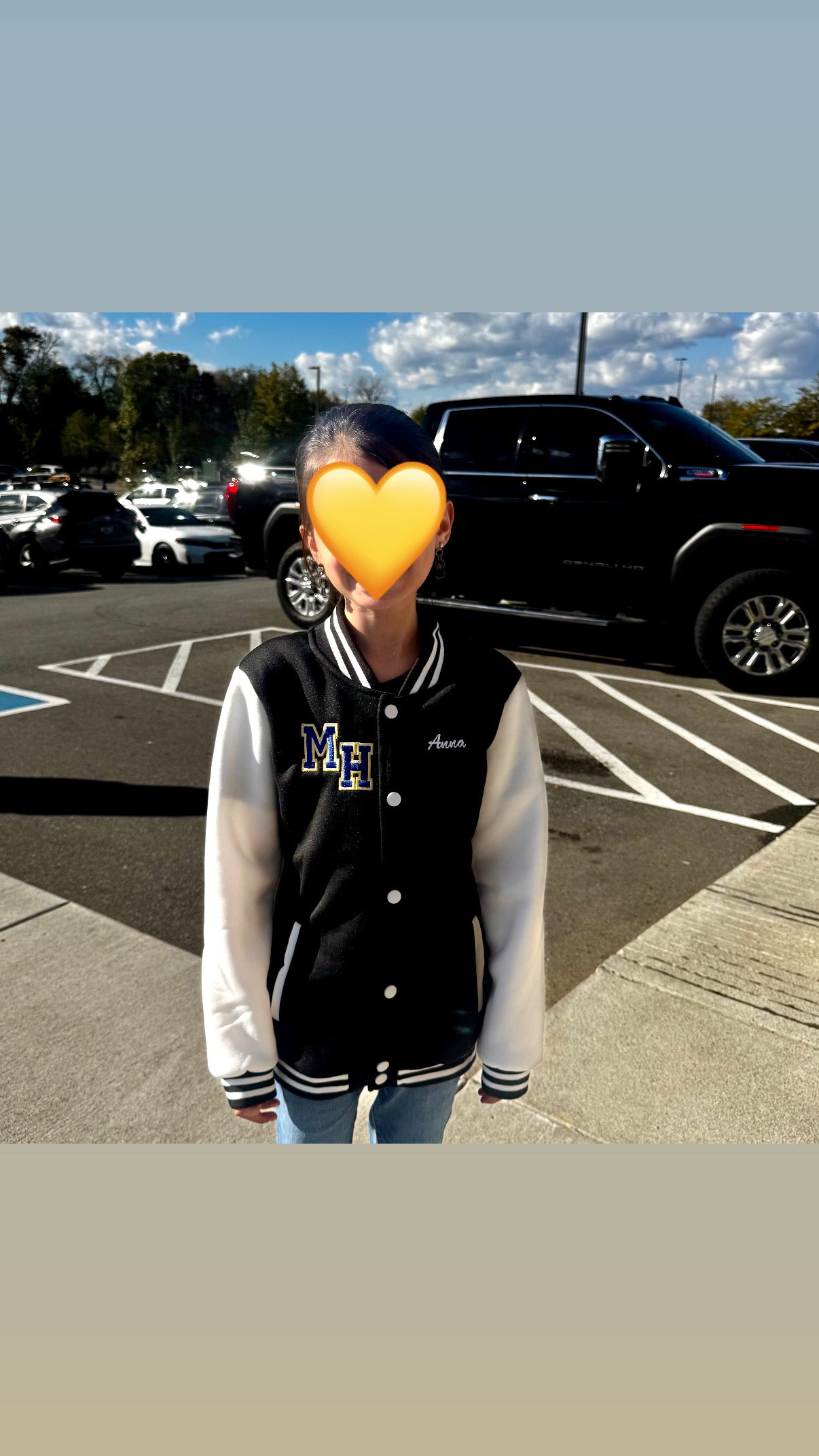 Varsity Jacket - Custom Embroidered - Youth Sizes