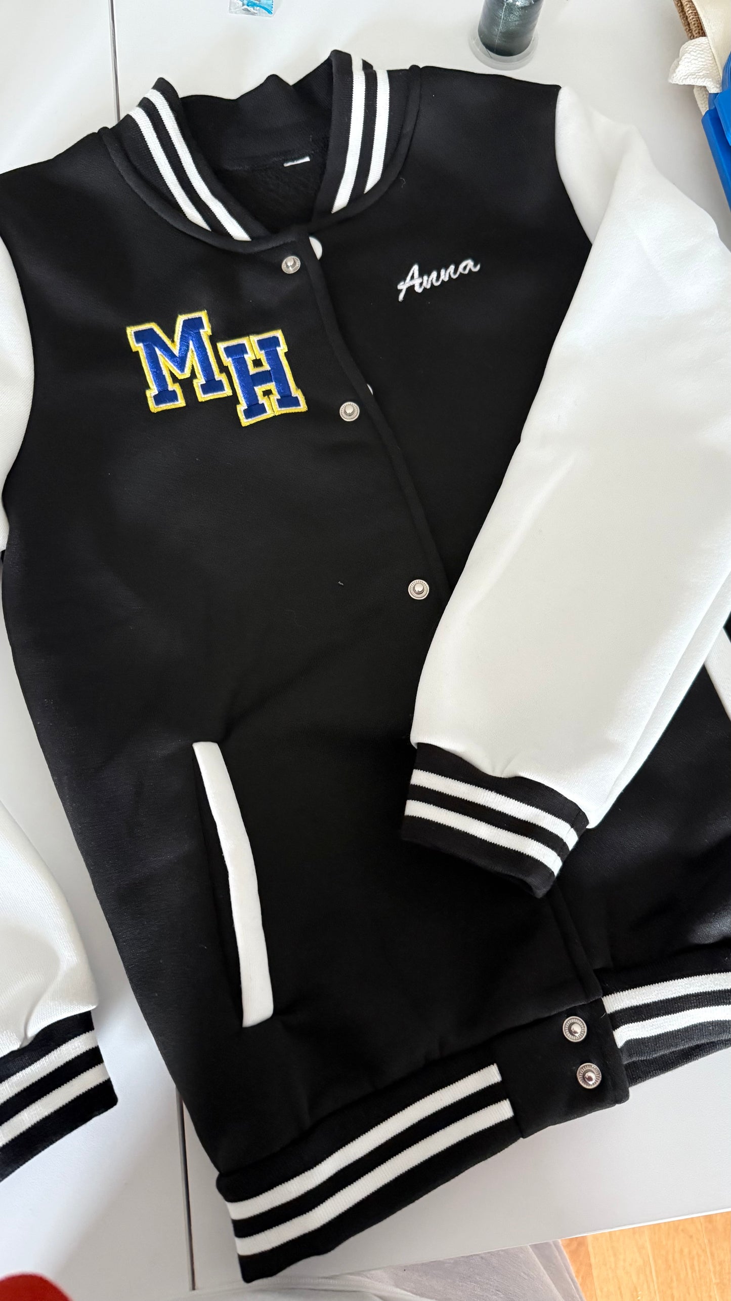 Varsity Jacket - Custom Embroidered - Youth Sizes